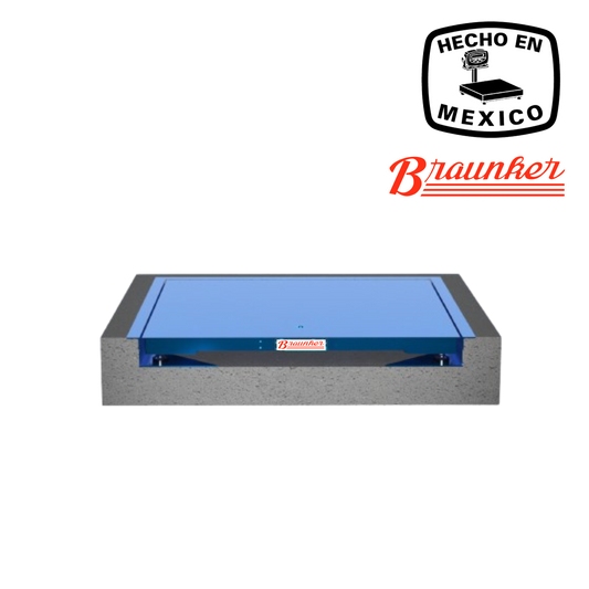 Báscula Braunker De Piso, 120 x 120 cm, En Fosa, Desde 1000 Kg