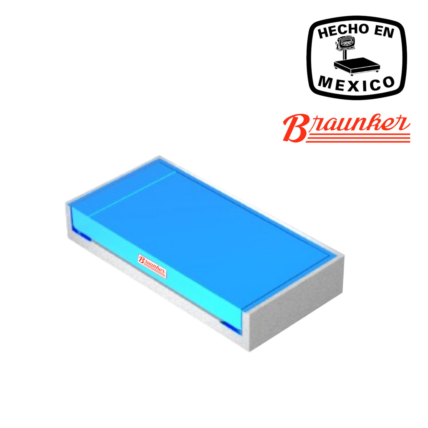Plataforma de Piso Braunker Alto Alcance, 122 x 244 cm, En Fosa, 5000Kg