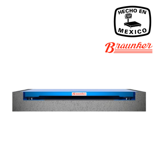 Báscula Braunker De Piso, 150 x 150 cm, En Fosa, Desde 5000Kg
