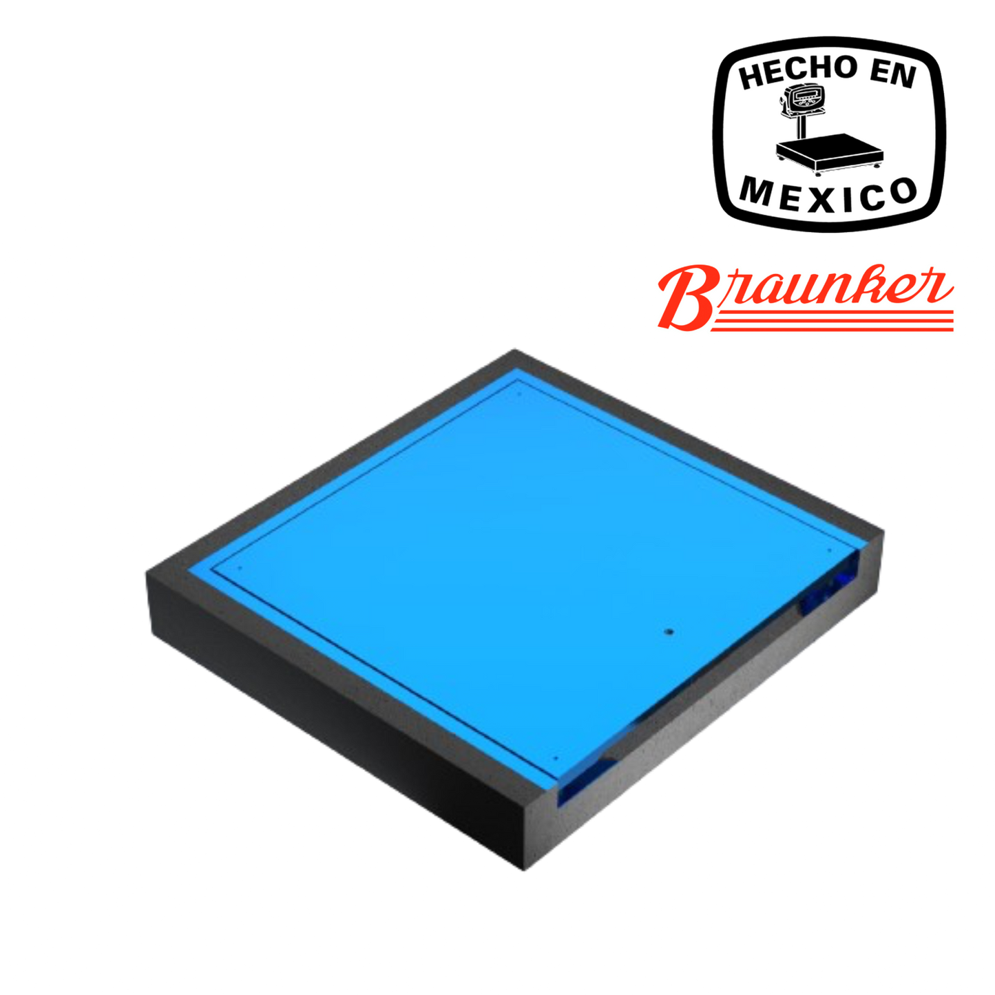 Báscula Braunker De Piso, 150 x 150 cm, En Fosa, Desde 2000Kg