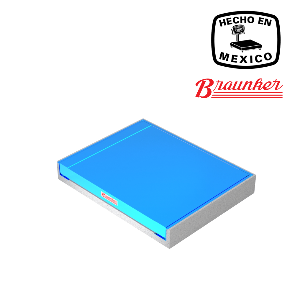 Plataforma de Piso Braunker Alto Alcance, 152 x 244 cm, En Fosa, 10000Kg