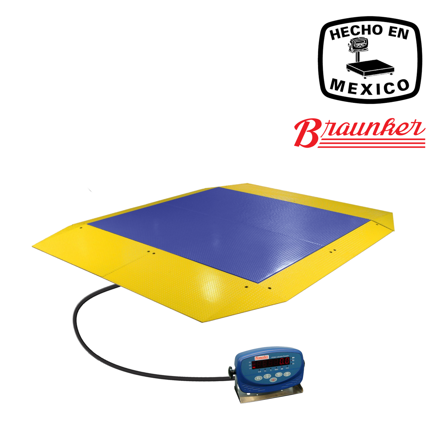 Báscula Braunker Waffle, 122 x 122 cm, Desde 1000 Kg