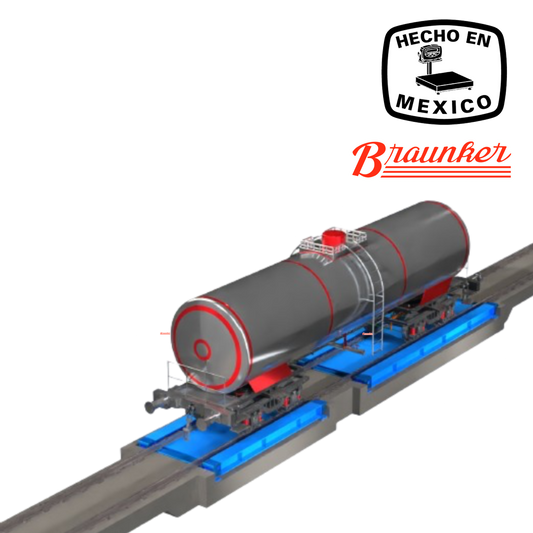 Báscula Modular para Ferrocarril 46+76 digital