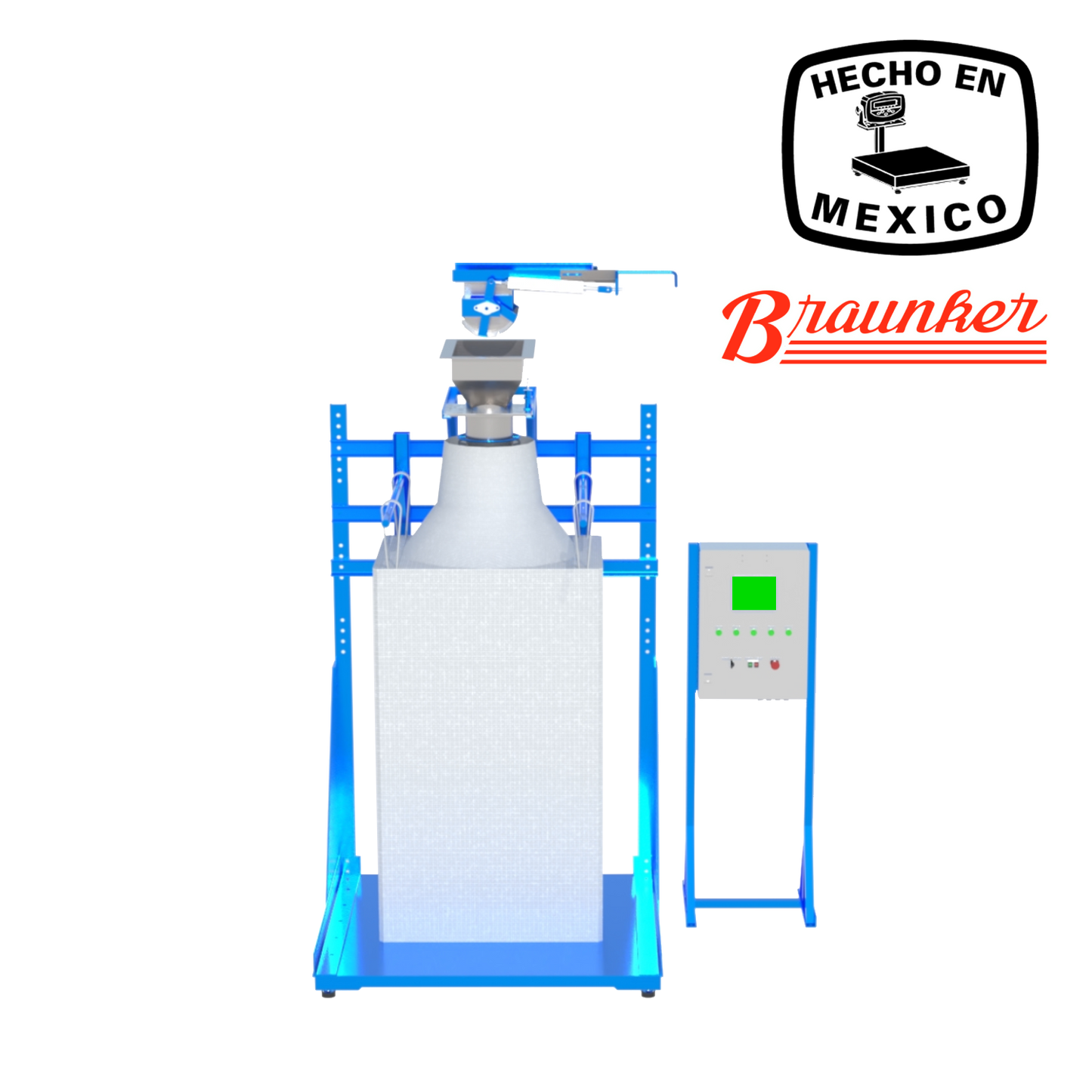 Ensacadora automática BRAUNKER para Supersacos
