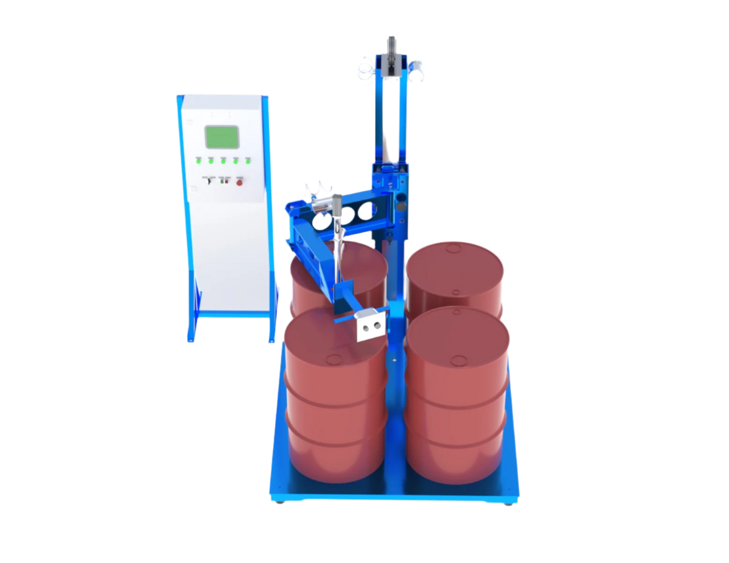 Llenador de líquidos BRAUNKER con brazo giratorio