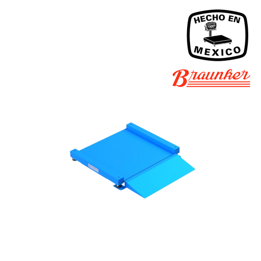 Báscula de Piso Braunker Super Baja,  76 x 76 cm, Hasta 1000 Kg