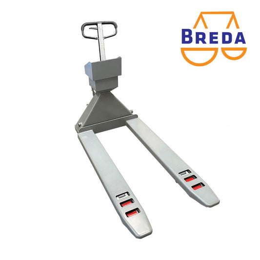 Patín Pesador Breda, Acero Al Carbón, Con Indicador NET100, Desde 1000Kg