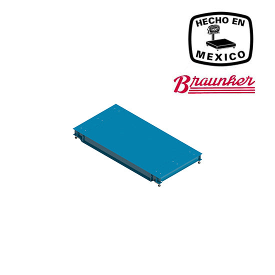 Plataforma de Piso Braunker Alto Alcance, 244 x 305 cm, 20000Kg