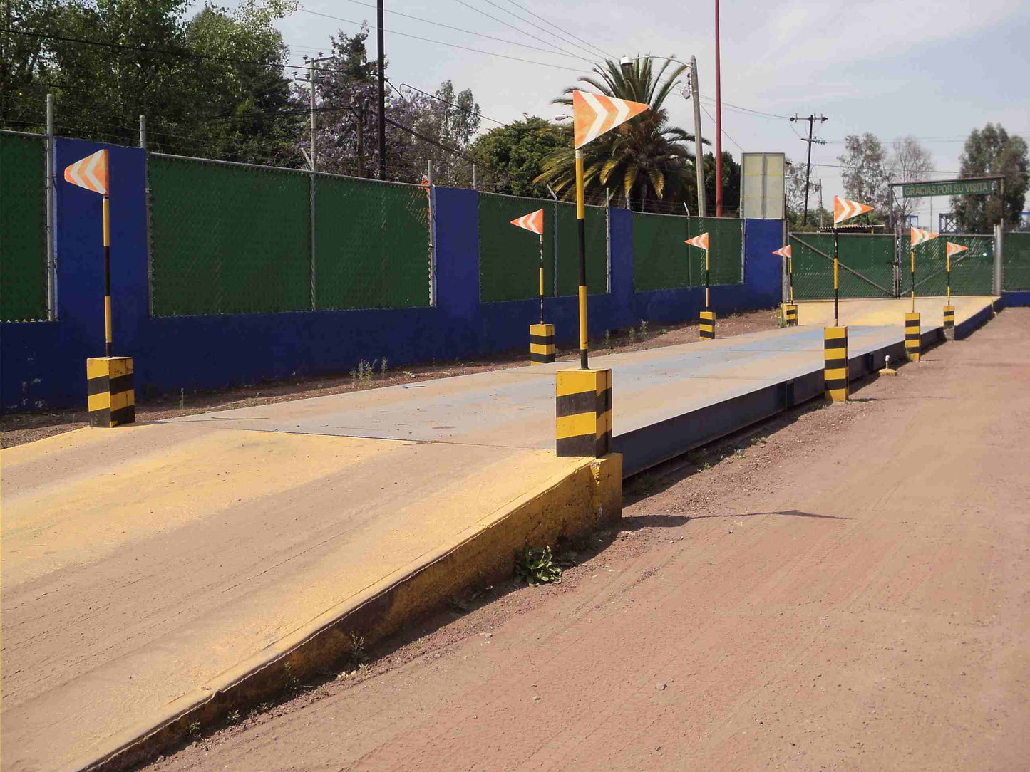 Báscula camionera BC2 digital, piso de placa, sin fosa