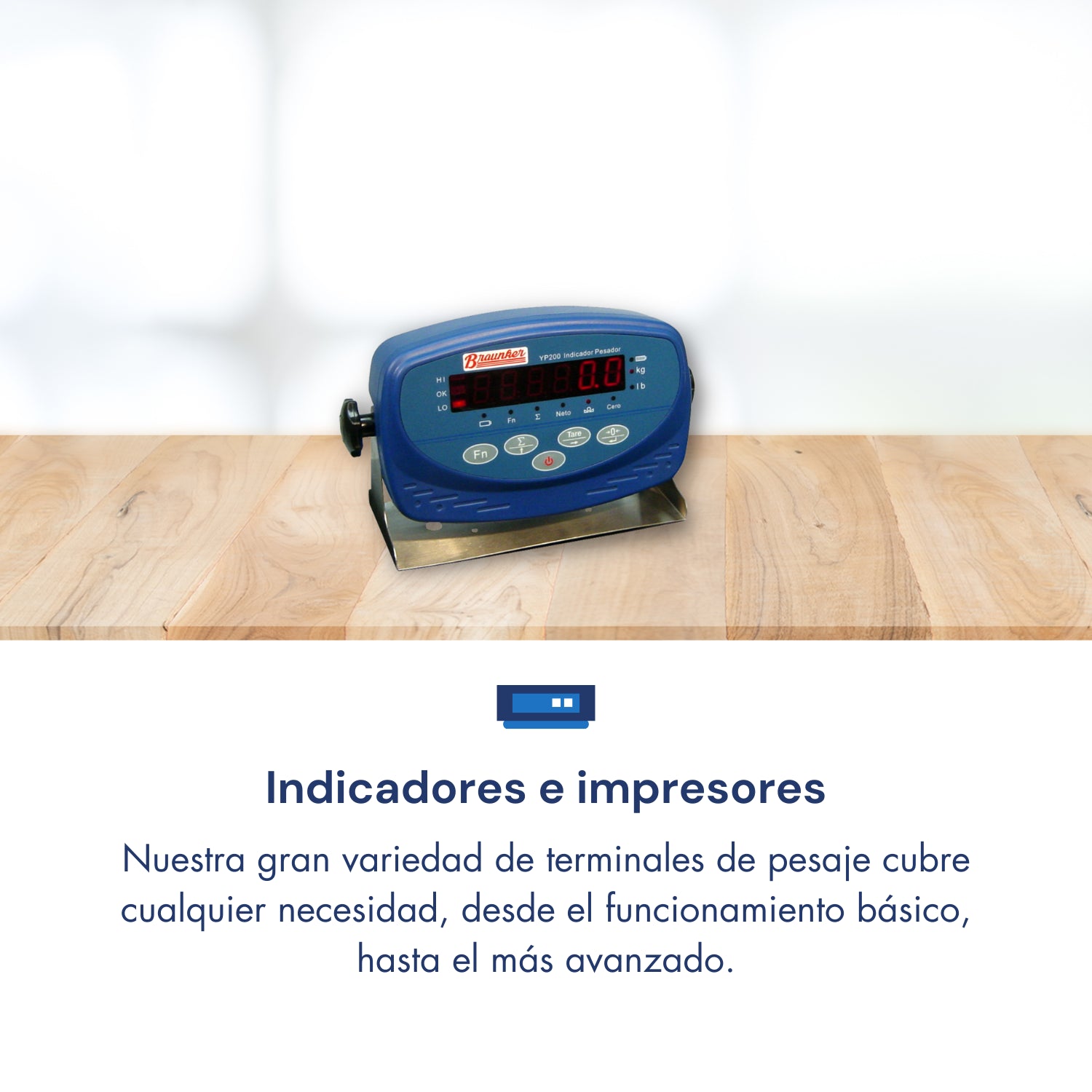 Indicadores e Impresoras