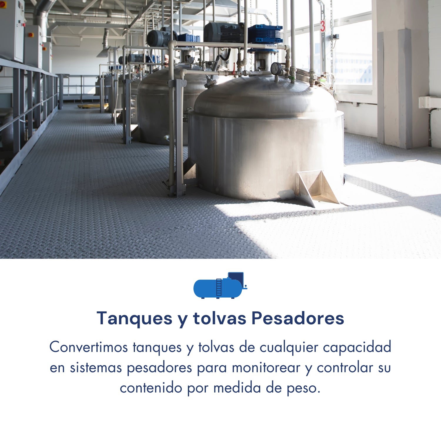 Tanques y Tolvas pesadores