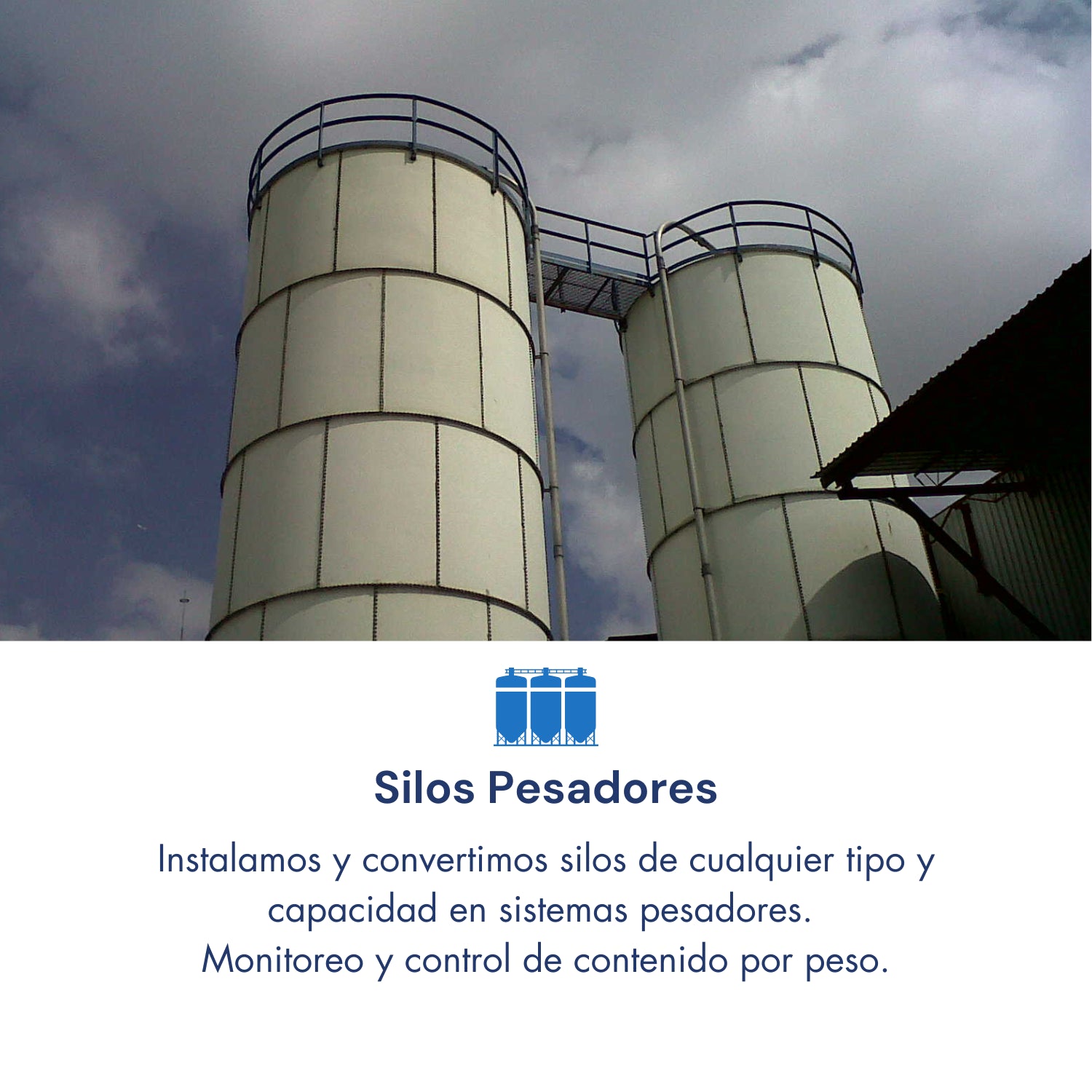 Sistema pesador Braunker para silos