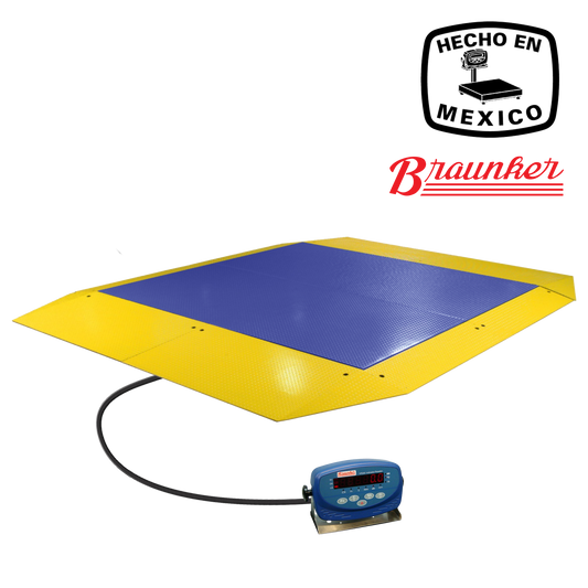 Báscula Braunker Waffle, 152 x 152 cm, Desde 2000 Kg