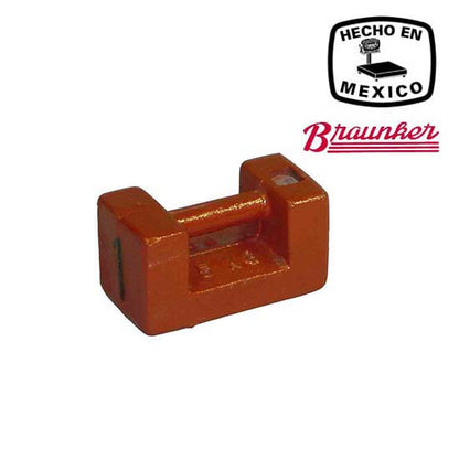 Pesa Patrón Braunker 5kg M1, hierro colado